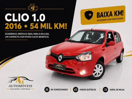 RENAULT CLIO 1.0 EXPRESSION 16V FLEX 4P MANUAL